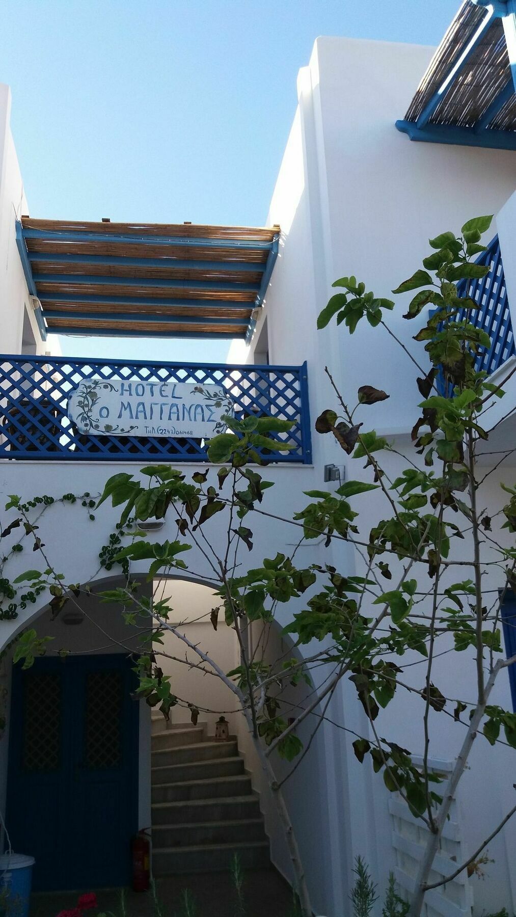 Maganas Hotel Livadi  Extérieur photo